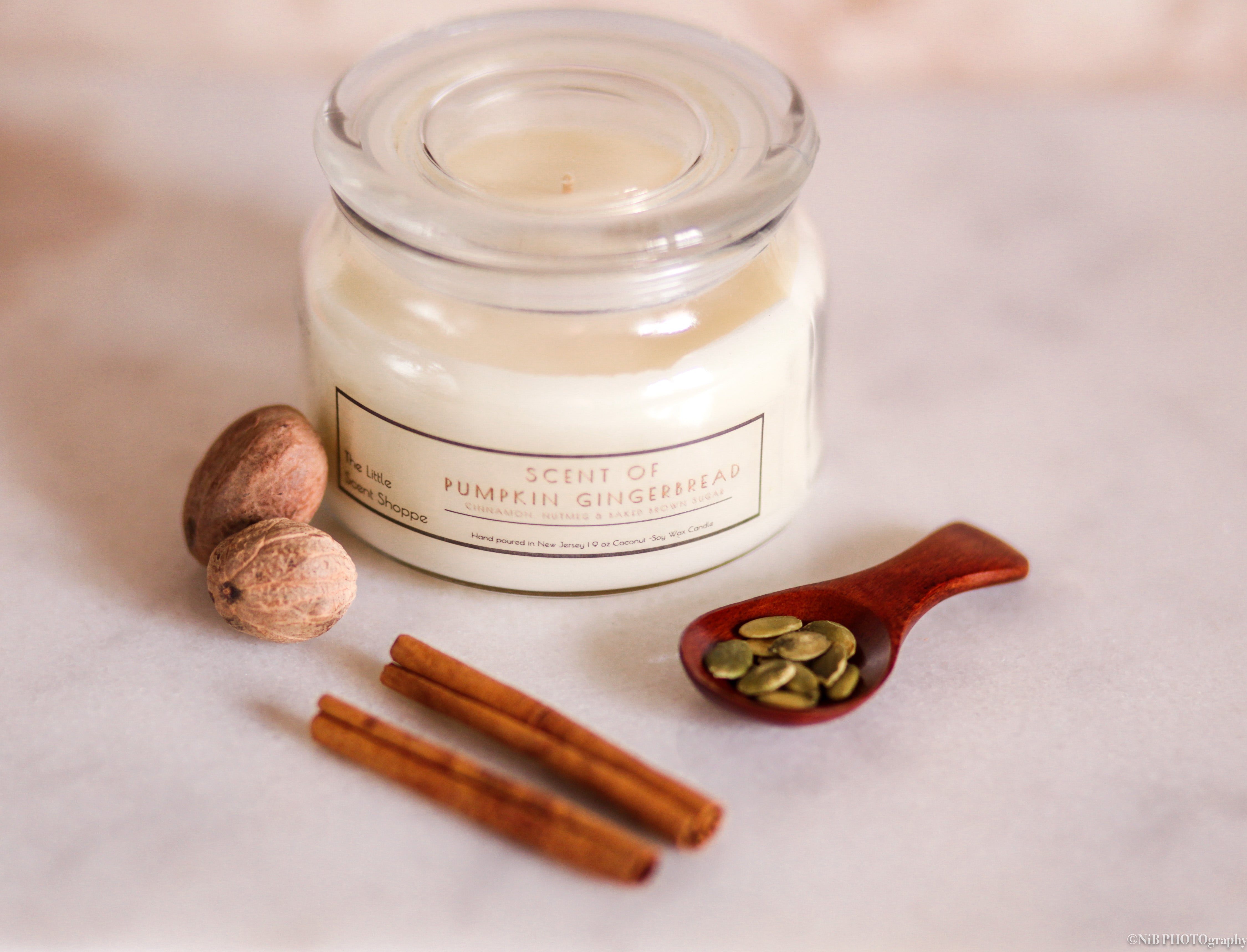 Scent of Pumpkin Gingerbread Candle